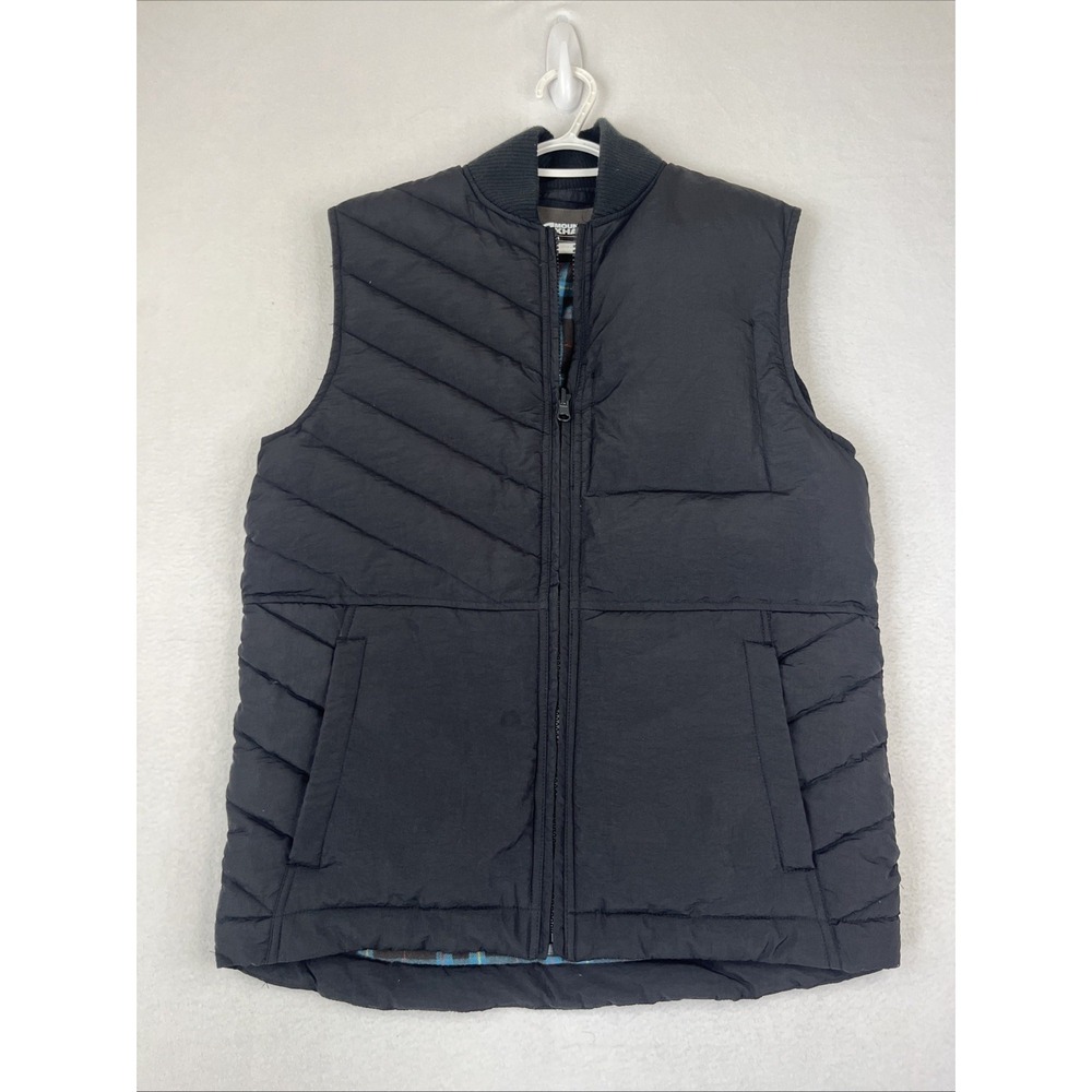Mountain Khakis Mens Pinnacle Peak Down Vest Black Size Medium 503 D35